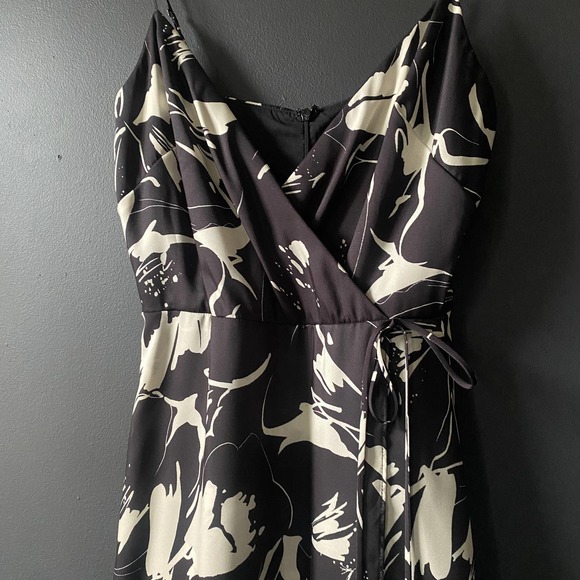 Bailey 44 Black White Andi Midi Dress Sz XS - Picture 5 of 12